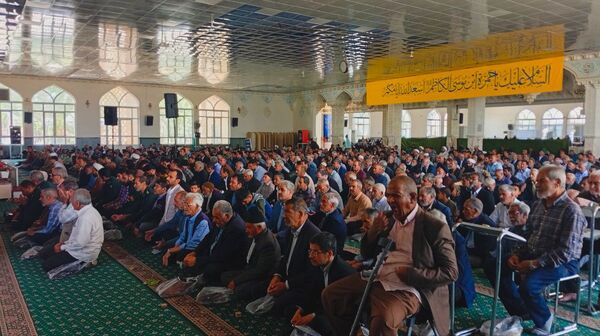 نماز عبادی سیاسی جمعه کاشمر 