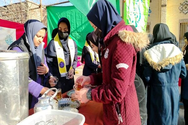  جشن نیمه شعبان در آموزشگاه شهید مجید دهنوی نیشابور 