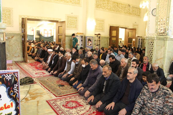 نماز جمعه باشکوه بندپی شرقی