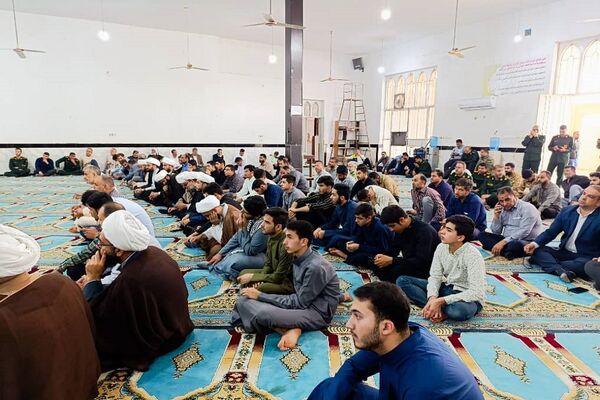 مراسم اولین سالگرد «شهید رئیسی» در حمیدیه