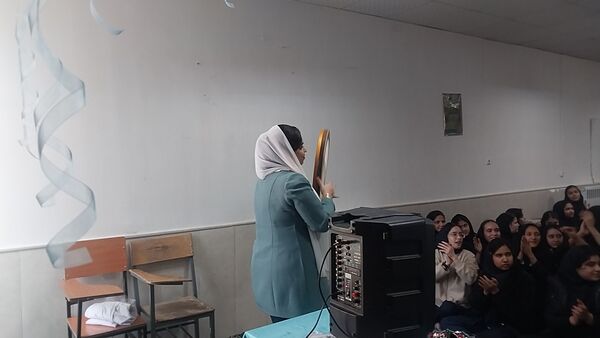 جشن ولادت امام زمان (عج)در مدرسه عزت طلایی