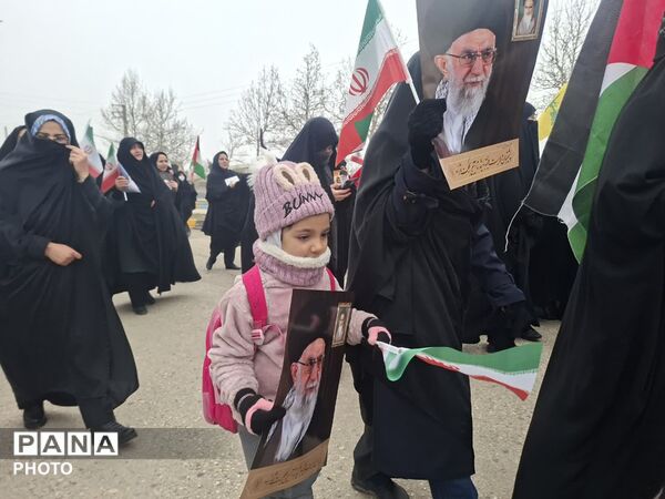 راهپیمایی روز جهانی قدس در چهاردانگه 
