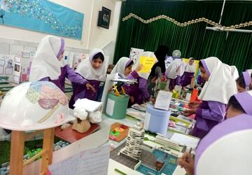 طرح «جابر ابن حیان» در دبستان حاج عباس صفرپور برگزار شد