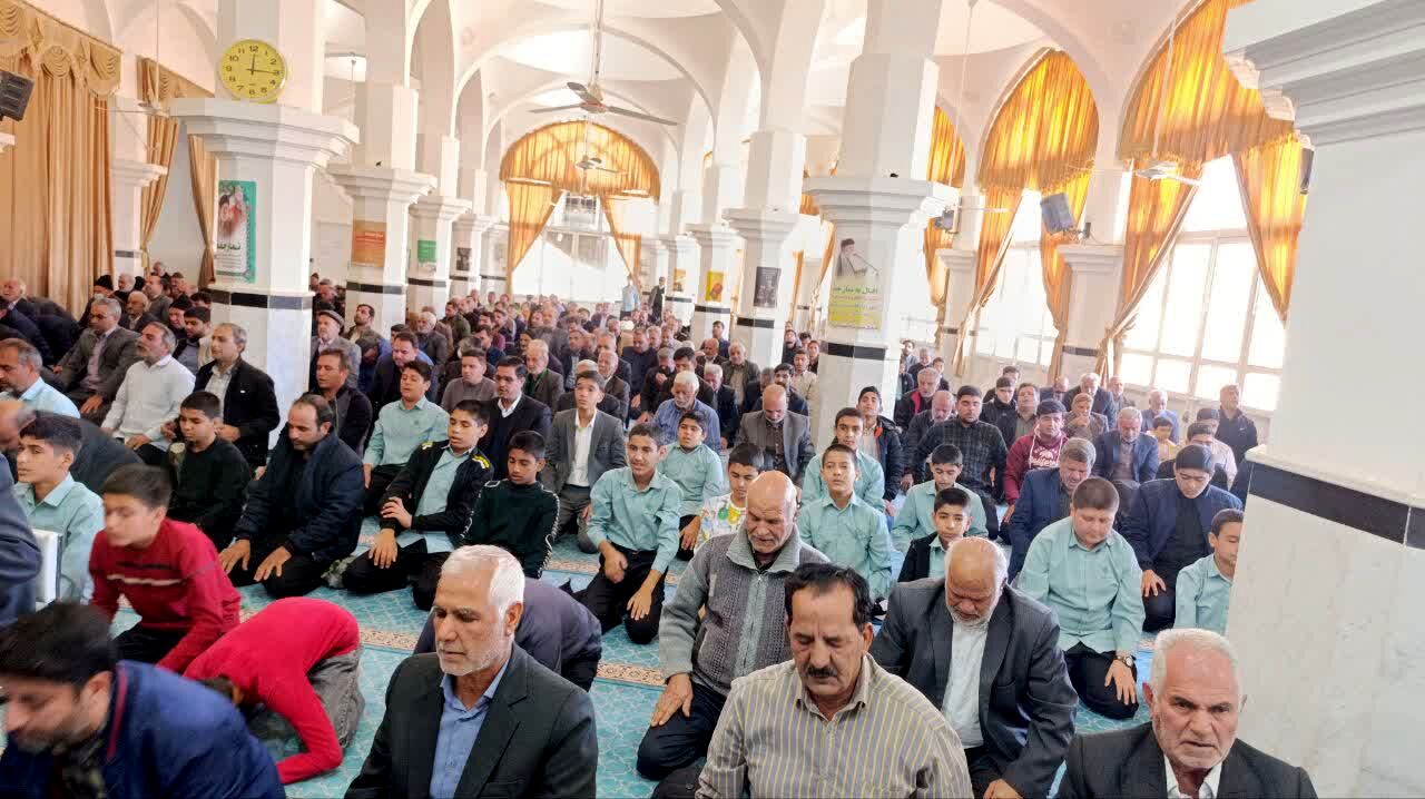 نماز عبادی سیاسی جمعه در شهرستان خلیل آباد 