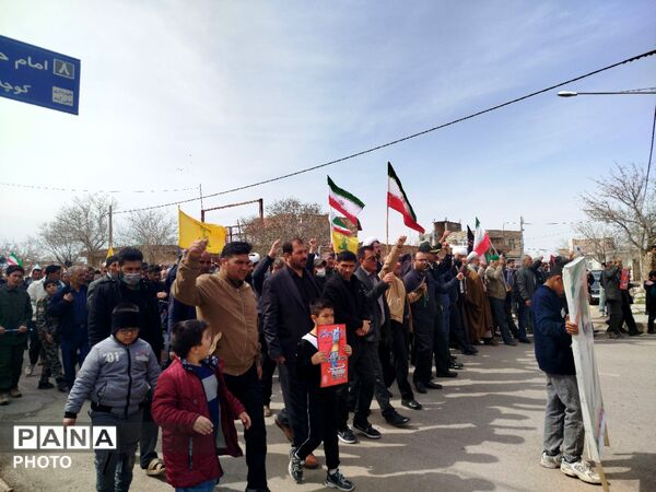 قیام مردم صفی آباد علیه استکبار در روز جهانی قدس