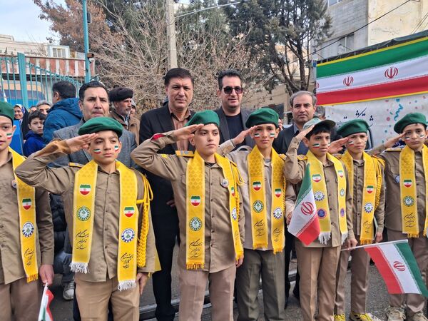 راهپیمایی روز ۲۲بهمن شهرستان بجنورد