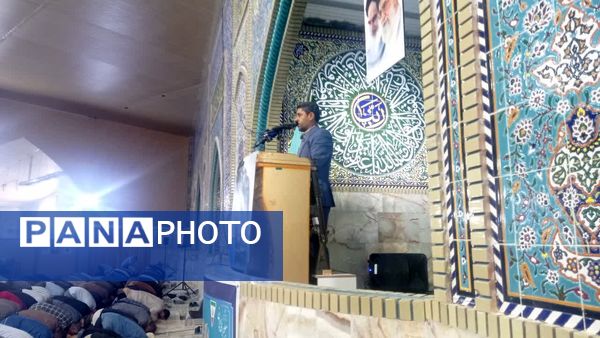 حضور مردم یاسوج در نماز جمعه 