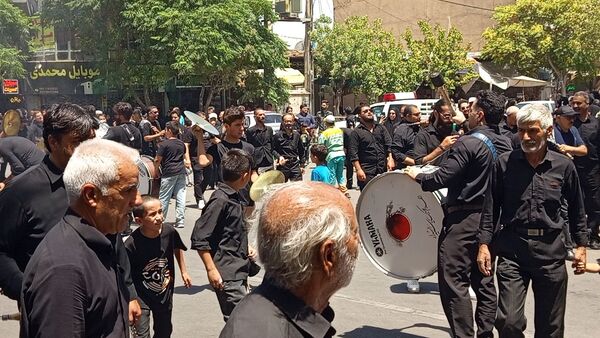 مهدیه کاشمر؛ میزبان عزاداری روز هشتم محرم 
