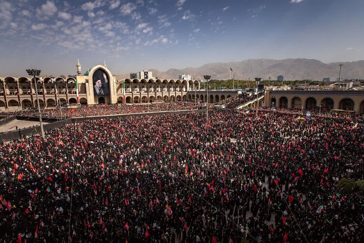 دومین روز مراسم بدرقه و وداع با رهبر شهید مقاومت