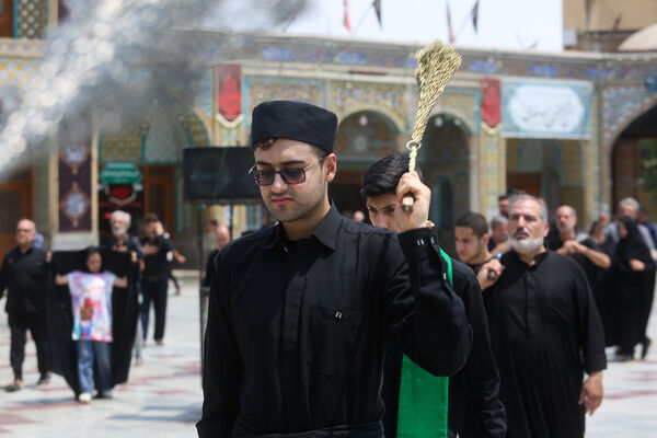 عزاداری شهادت دختر سه ساله امام حسین(ع) در قم