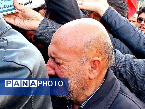 تشییع با شکوه شهید جوادحسن زاده شهید مرزبانی فراجا