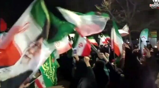 روایت خبرنگاران پانا از حضور مردم مشهد در تجمعات مردمی 