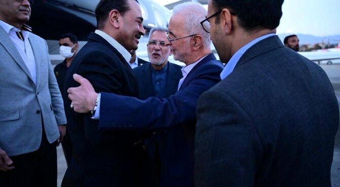 عاصم منیر وارد تهران شد