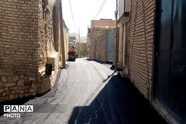 آسفالت معابر شهر بار
