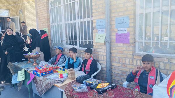 کلنگ‌زنی نمازخانه در مدرسه برکت علیاشهر 