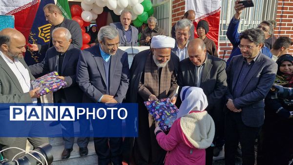 افتتاح اولین آموزشگاه الگوی کشوری شهید ابراهیم هادی روستای طاهر آباد(صالح آباد) شهرستان کلات