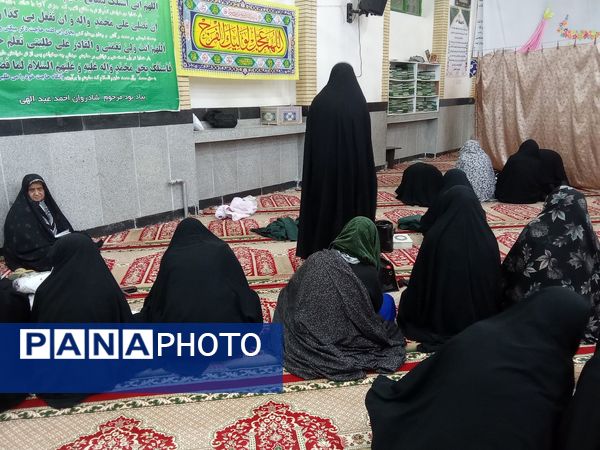 مراسم اعمال شب نیمه شعبان در مسجد جامع شهر کندر