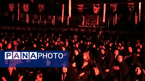 مراسم شب نهم محرم در هیئت فرهنگیان  نیشابور