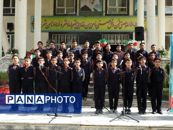  زنگ "سپاس معلم" در نیشابور