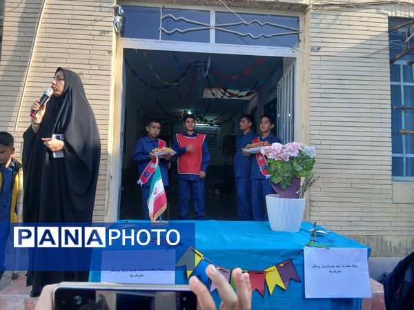 جشن  ولادت حضرت زینب(س) در دبستان عجب شیر