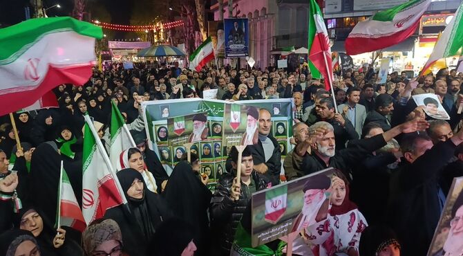 یادواره شهدای دانش آموز میناب در فومن