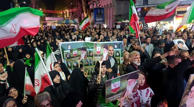 یادواره شهدای دانش آموز میناب در فومن