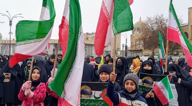 حضور نوجوانان همدان  در روز جهانی قدس