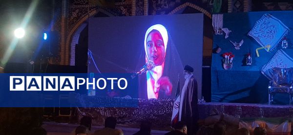 مراسم مهمانی شهدا در گلزار شهدای بهشت فضل نیشابور 