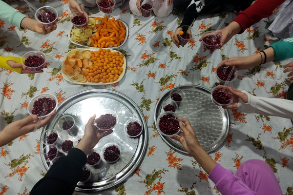 اعتکاف دختران دانش‌آموز شهر سورمق