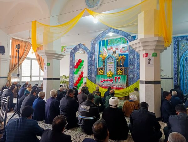 نماز عبادی و سیاسی در شهرستان خلیل آباد