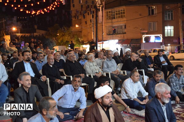 صد و پنجاه و ششمین شب بیعت در میدان امام خمینی(ره) فارسان