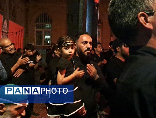 شب هفتم محرم در هیات باقرالعلوم نیشابور 