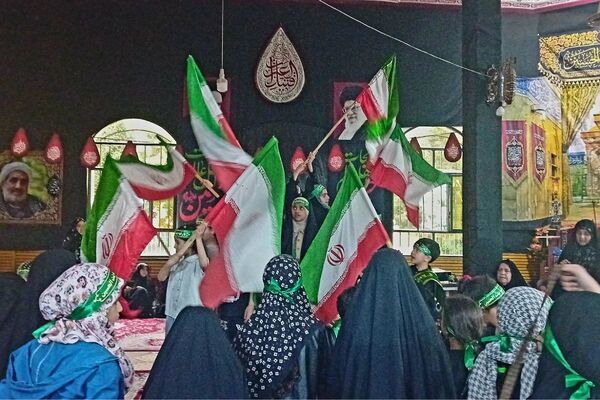برگزاری مراسم شهادت دردانه حضرت اباعبدالله الحسین در شهرستان فیروزکوه