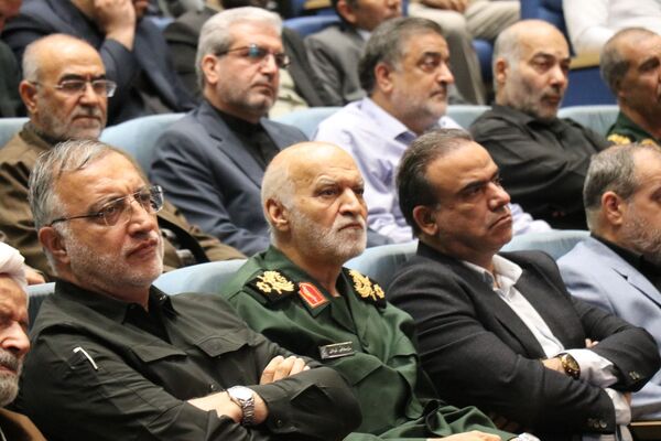 مراسم چهلم سردار شهید، محمد کاظمی در مشهد