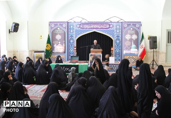 اجتماع خواهران خورشید در زیارتگاه شهید آیت‌الله مدرس (ره)