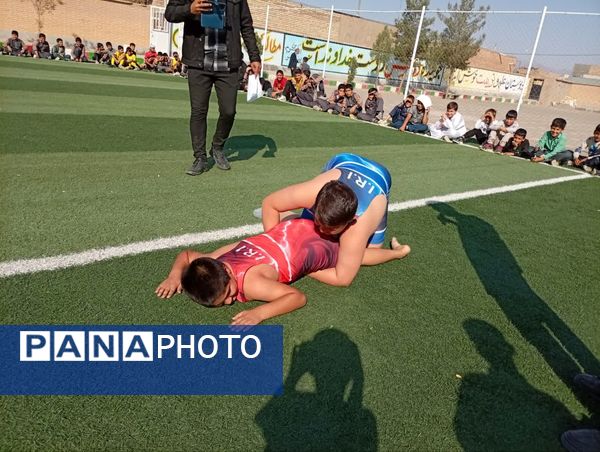 درخشش استعدادهای ورزشی و شور و شوق دانش آموزان دبستان شهید پسندیده فدافن