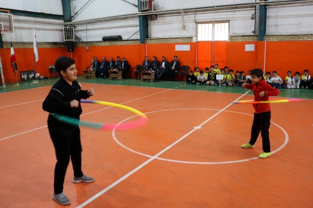 ویژه‌ برنامه گرامیداشت هفته تربیت‌بدنی در دبستان شاهد فرخی مرند