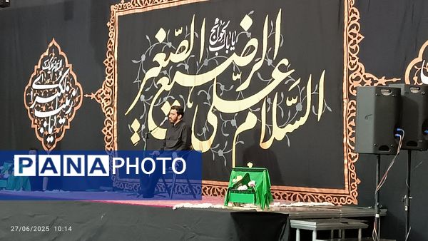 زمزمه‌های «یا علی‌اصغر(ع)» در مصلی زنجان طنین‌انداز شد