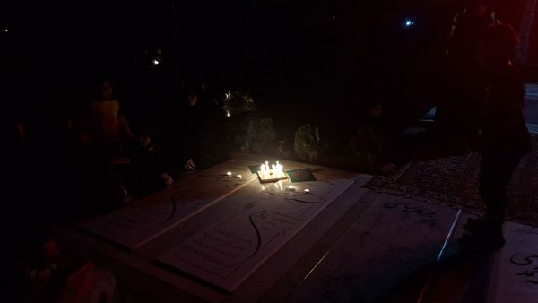 مراسم شام غریبان در روستای وشنوه قم