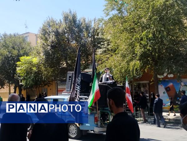 قافله عزای پیامبراکرم (ص) در کاشان