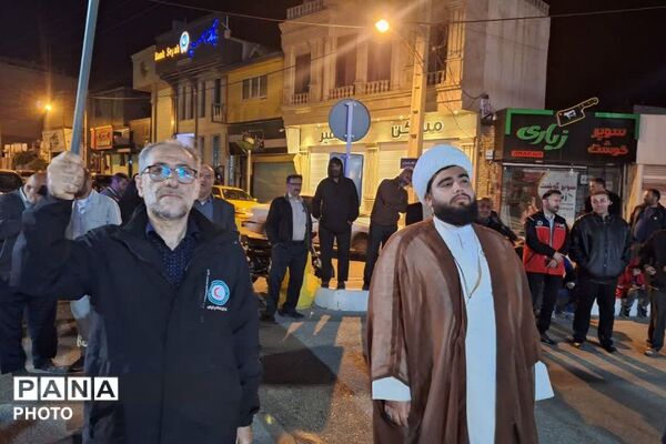 فیروزکوه در صدمین شب استقامت