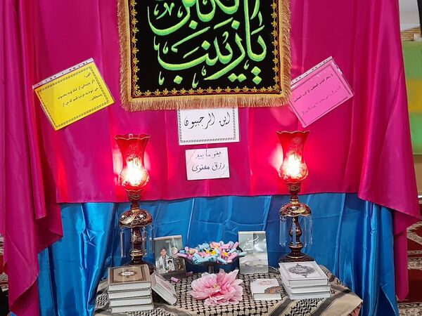 اعتکاف دانش‌آموزان منطقه ۱۶؛ دارالشهدای شهر تهران 