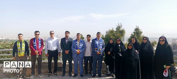 غبارروبی و تجدید میثاق با روح پاک شهدای گمنام در مشهد