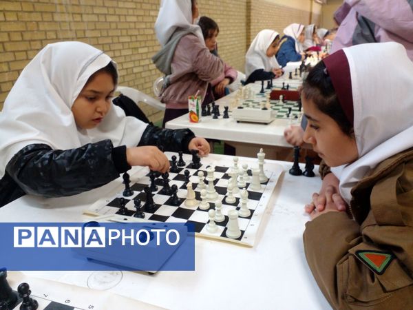  مسابقات شطرنج دختران مقطع ابتدایی شهرستان قدس
