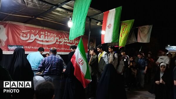 موکب پارک دانشجو در شصت و هفتمین شب از اجتماعات مردمی نیشابور 