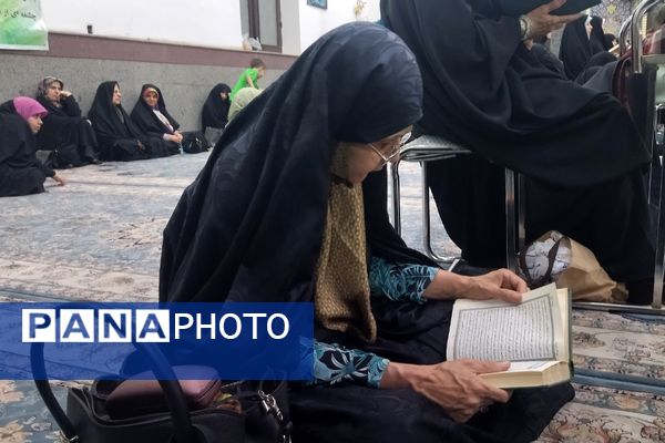 محفل انس با قرآن به‌مناسبت هفته وحدت در مسجد صاحب الزمان(عج) شهرک وحدت شهرستان فردیس