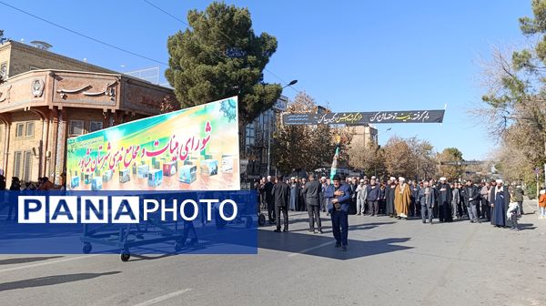 مراسم عزاداری شهادت حضرت فاطمه زهرا (س) در شهرستان نیشابور 