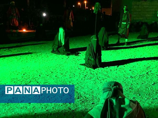 ویژه برنامه شهادت حضرت رقیه(س) روستای بنهکان 