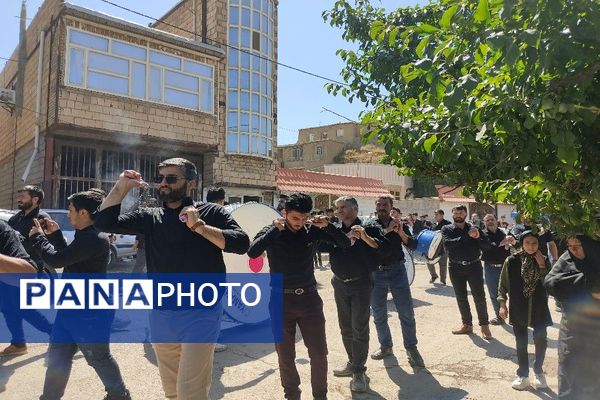 عزاداری عاشورای حسینی در شهر بار