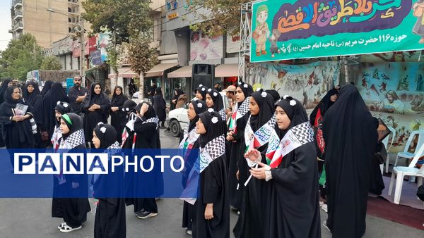 قدم‌به‌قدم با عاشقان و جاماندگان اربعین حسینی در کرج